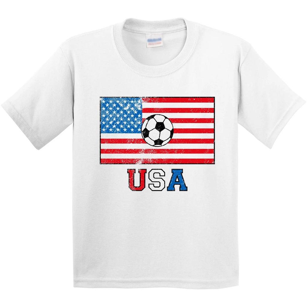 Inktastic USA Soccer Youth T-Shirt American America United States Futbol Fan Tee