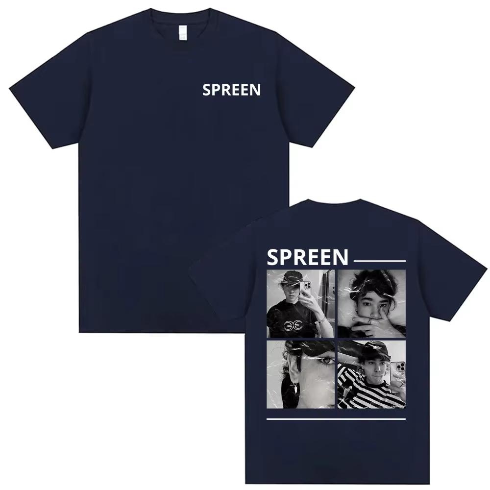 Rapper Spreen Album Graphic Merch Tshirts Mens Women Fashion Vintage Short Sleeve T Shirt Casual 100 Cotton Oversized Tshirt