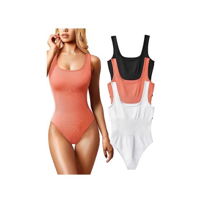 Summer Women's U-Neck Sleeveless Vest Tights