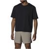 Under Armour Solid Color Breathable Training Pocket Round Neck Short Sleeve T-Shirt Men Tops Black 1382805-001