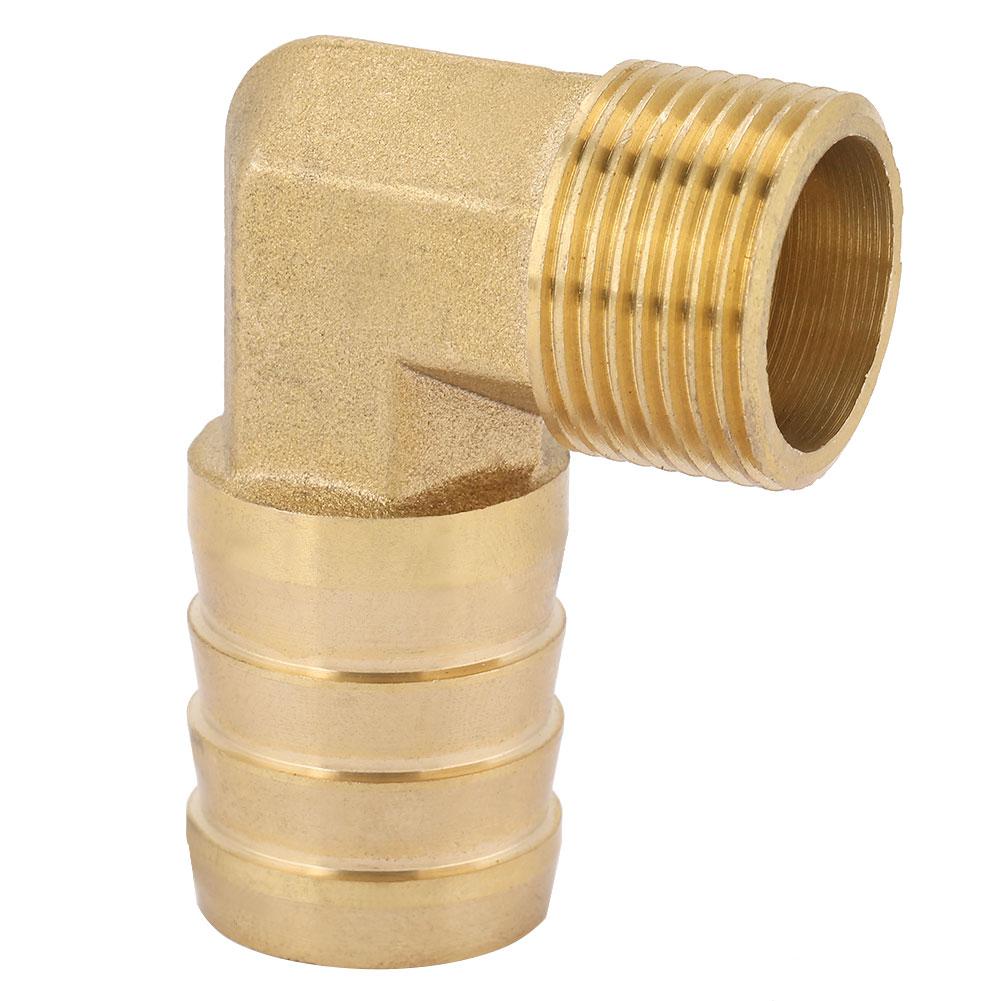 1 buc. 34" filet tată alamă cot ghimpat conector pentru furtun (25mm)