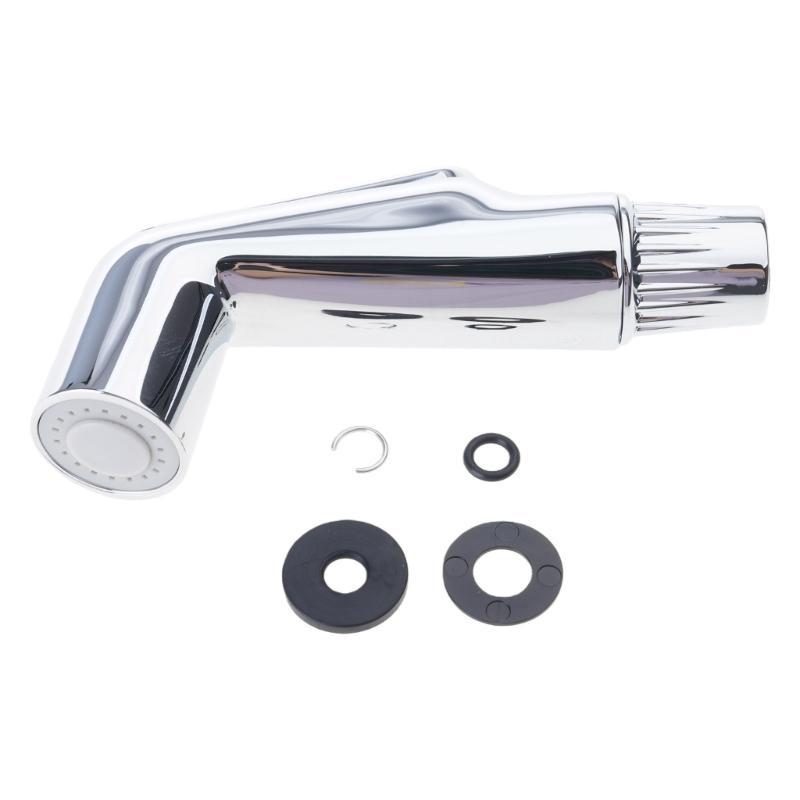 Strong Faucet Sprayer Replacement with Extended Reach Nozzle & Universal Hose Connection for Water Saving