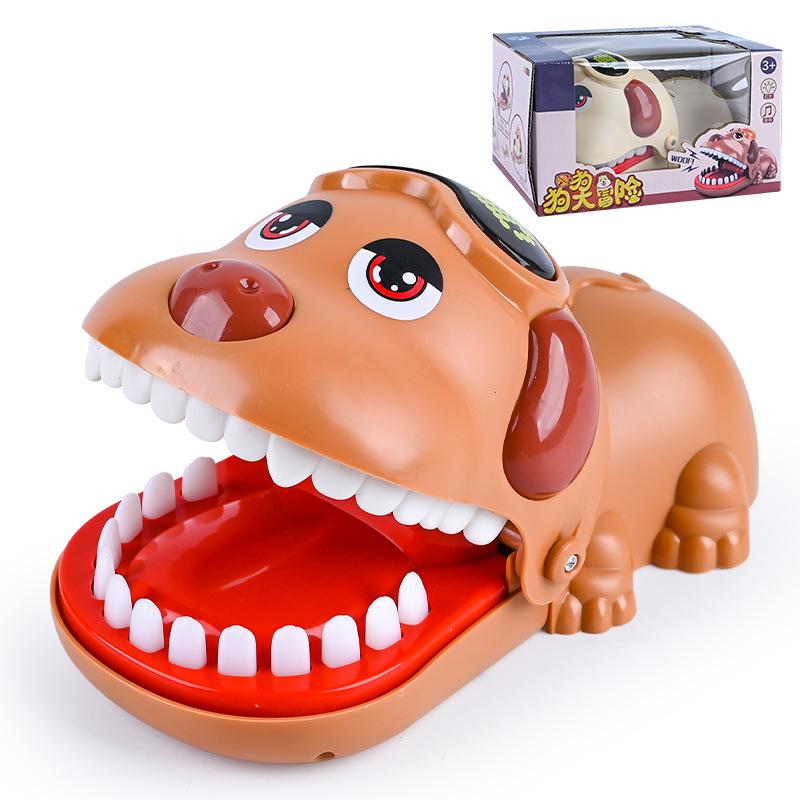 Crocodile and Dog Luminous Decompression Puzzle Gag Toy for Kids