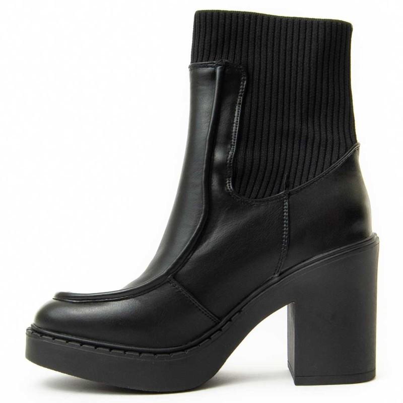 Botín De Tacón Para Mujer.  Montevita  Bottivita31  93991