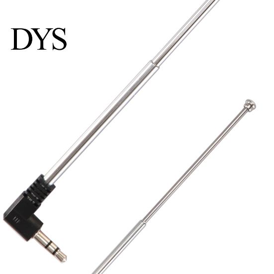 Tragbare Mini 3,5mm Stecker Teleskop FM Radioantenne für Auto Mobiltelefon