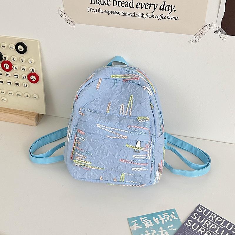 Today's Popular Backpack Girls Schoolbag Casual Simple College Students Beautiful Summer Middle School Class Backpack