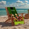Custom Name Ultra-Soft Beach Towel with In the Night Garden Theme,Ideal for Pool - Camping, Diving - Perfect Travel Essential, Vibrant Beach Towel.