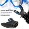U-shaped Mouthpiece Easy Access Design Universal Caliber Snorkelling Mouthpiece with Cable Ties Snorkel Regulator