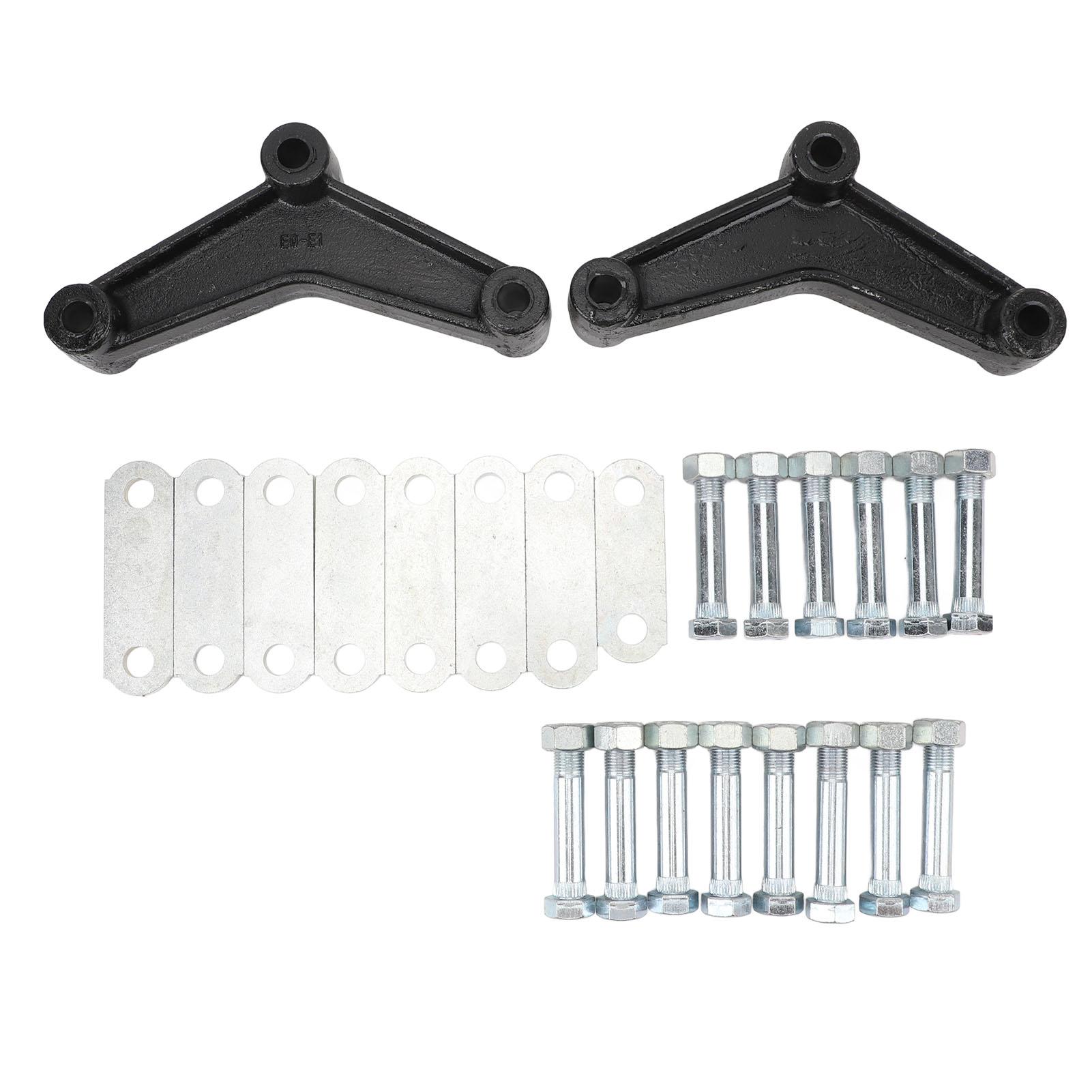 

Trailer Shackle Kit Metal High Strength Enhanced Performance Trailer Axle Shackle Kit for 3500 to