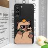 Custodia per Telefono Capibara Carino per Samsung Galaxy S22 S23 S24 S25 edge Ultra S20 Plus S21 FE 5G Cover Morbida Coppia di Animali Divertente Fundas