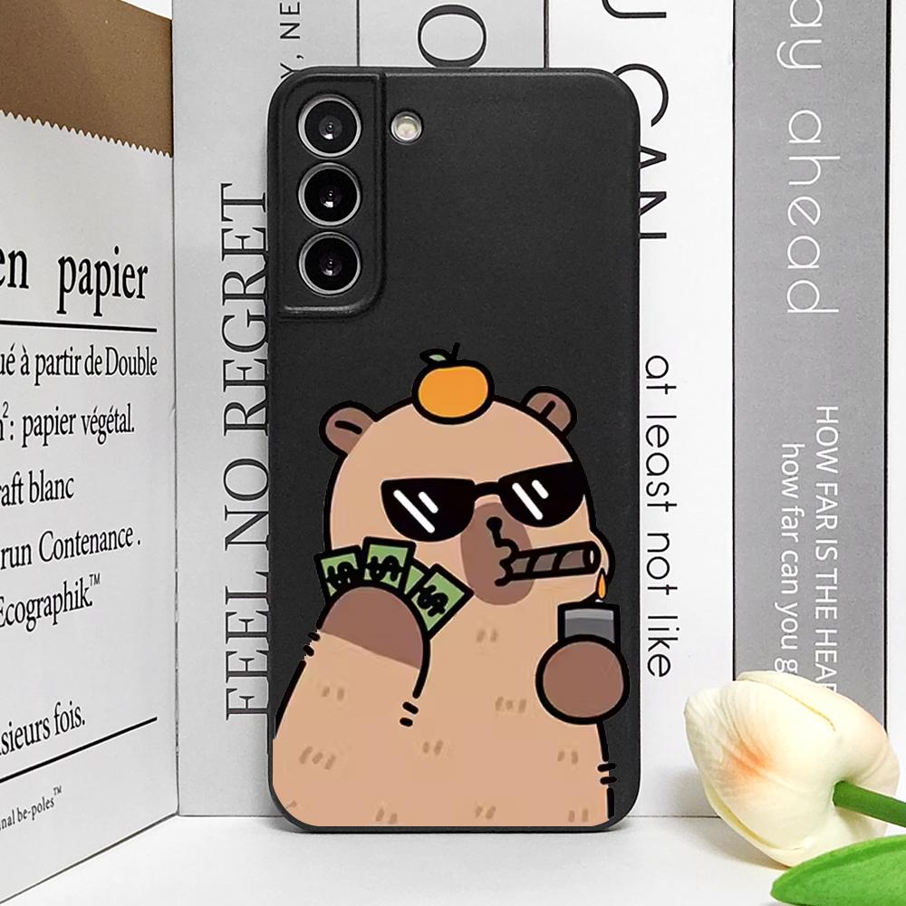 

Милий Мультяшний Пара Капібар Чохол для Телефону для OPPO Realme C53 C55 C33 C31 C30 C25 C20Y 8 9I 10Pro Plus 5G Мила Тварина М яка Кришка For Realme C55