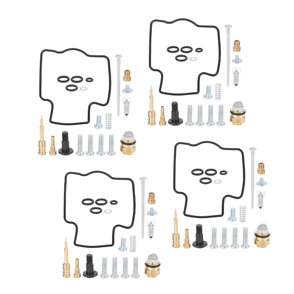 4 Set Motorcycle Carburetor Repair Kit Replacement for Kawasaki ZX750 Ninja ZX7R 1996?2003