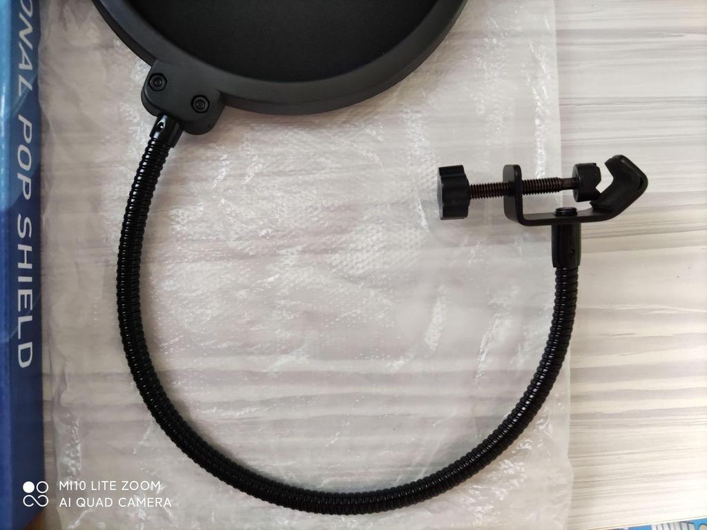 Large Double Layer Nylon Pop Filter for Recording Microphones