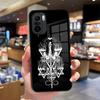 Devil Satan Phone Case For Redmi 13 12 13c 12c Note 13 Pro Plus 11 12 Pro 10 12s 11s Tempered Glass Cover