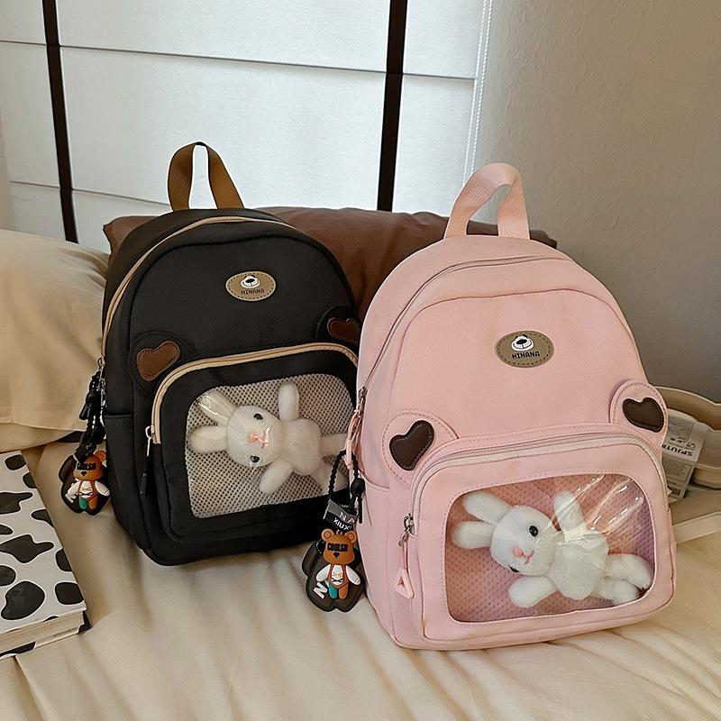 Schoolbag new cartoon cute girl backpack outdoor fashion trend backpack primary school students reduce the burden backpack