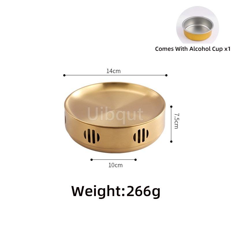 Barbecue Warming Stove Hot Skewer Magic Tool Commercial Dry Pot Stove Non Stick Barbecue Heater Alcohol Candle Heater Roasting