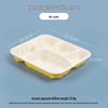 MOLUONA Disposable Compartmented Lunch Box