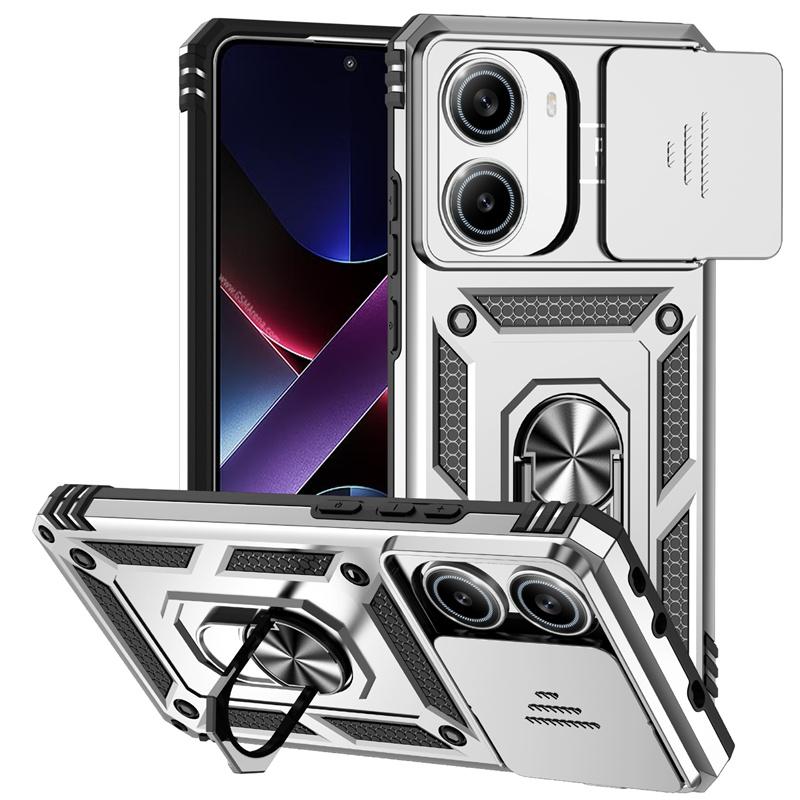 

Для Poco X7 Pro 5G чехол автомобильный держатель для окна бронированный чехол для телефона для Poco X7 Pro 5G слайдер защитная задняя крышка камеры For Poco X7 Pro 5G