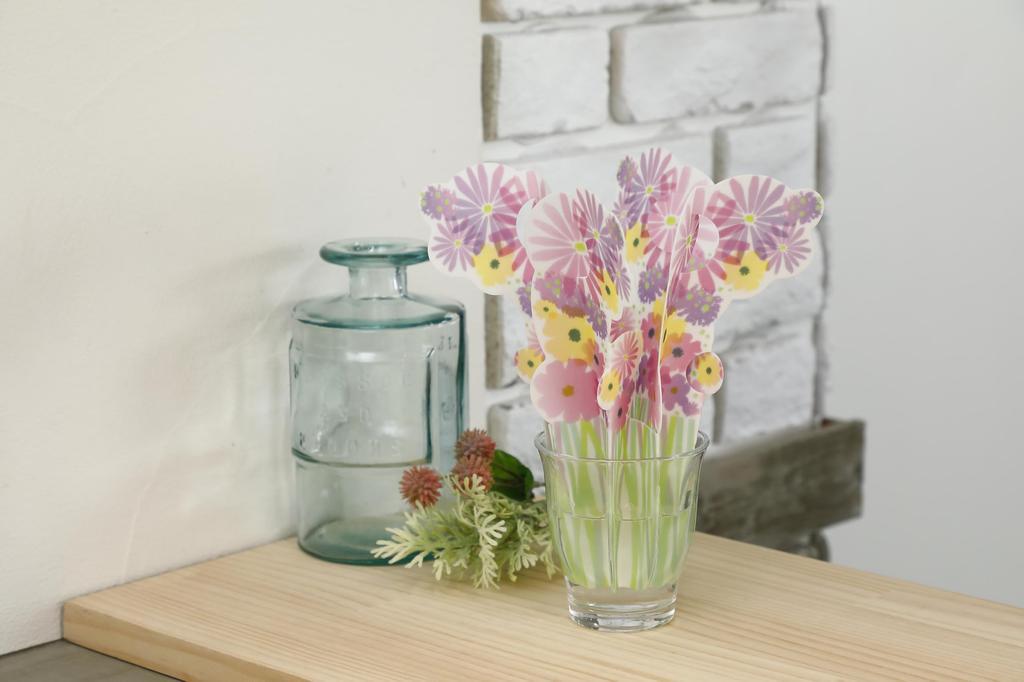 Sekisui Jushi Paper Floral x Humidifier, Pink, MG-PK, H20.5 W38.5cm