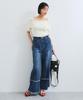 Fringe Flare Denim Blue S [BIS] (45)