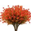 4/7/9/12PCS  Outdoor Artificial Flower Plants, UV Resistant Fake Flowers-Decoration-  Home Gardens, Window Boxes, Porches, Front