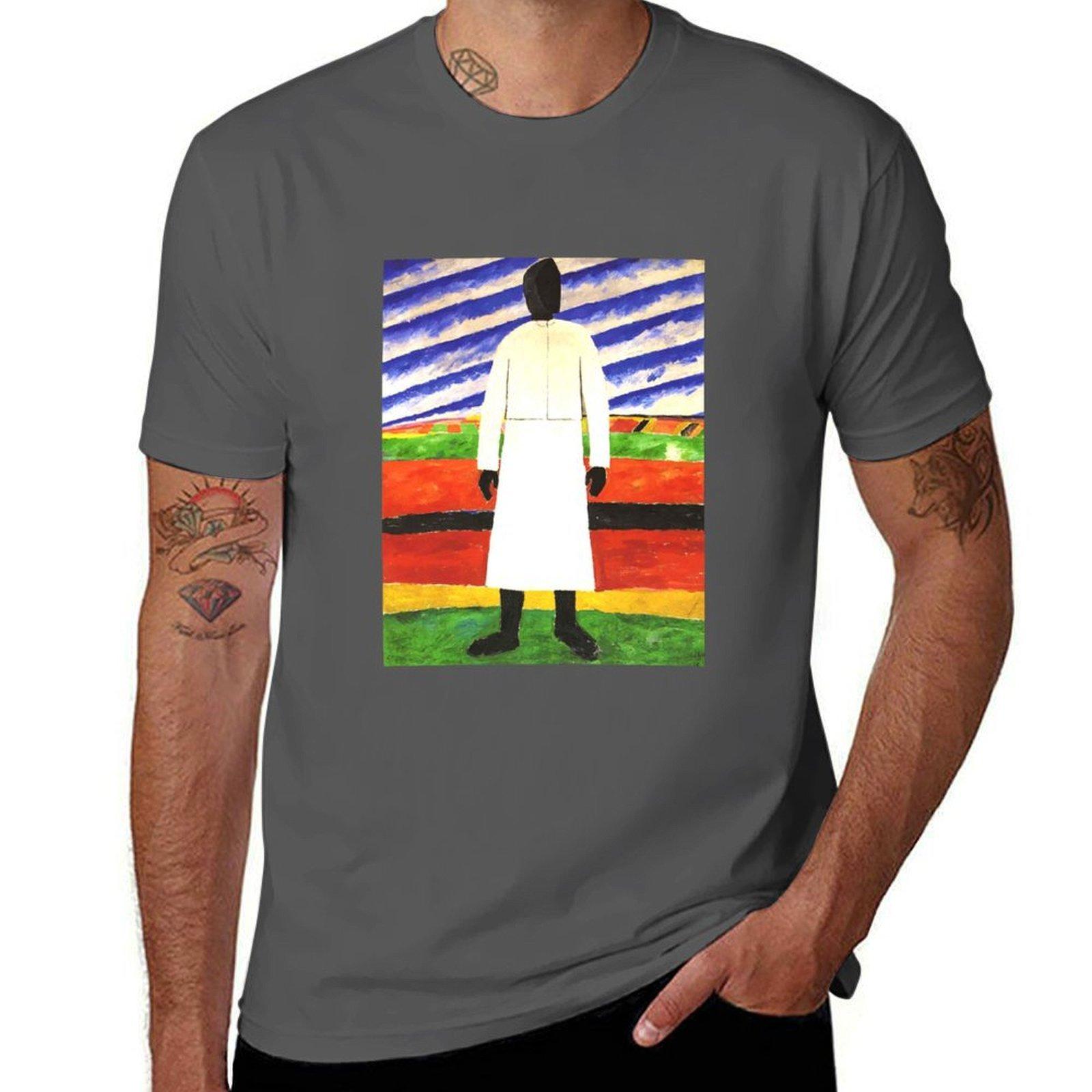 

HD - Peasant Woman, by Kazimir Severinovich Malevich 1930 High Definition T-Shirt t shirts for man pack cotton T-Shirt 4XL