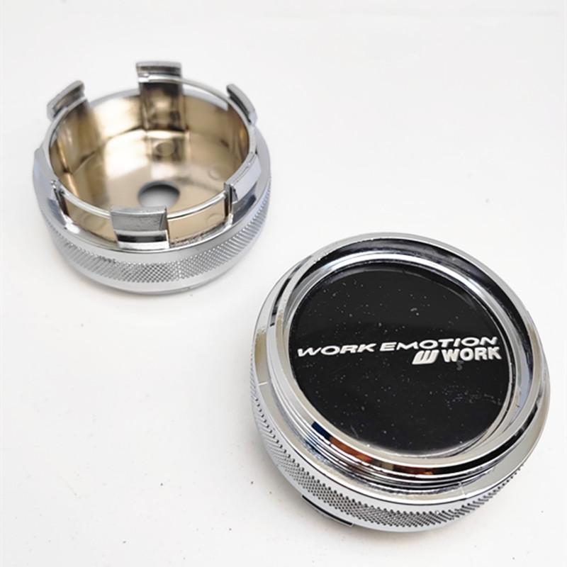 4 τεμάχια 62mm 56mm W Work Emotion Καλύμματα Κέντρου Τροχού Κάλυμμα Κέντρου Ζάντας Αυτοκινήτου Καλύμματα Τροχών Αδιάβροχα Καλύμματα Κέντρου Σήμα