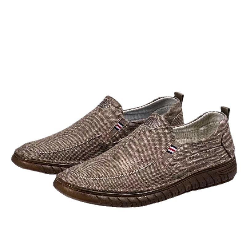 Canvas breathable casual summer new beef tendon sole comfortable soft baseplate shoes cloth shoes