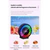 Car air outlet aromatherapy rhythm light car mounted perfume pickup light voice controlled music atmosphere light