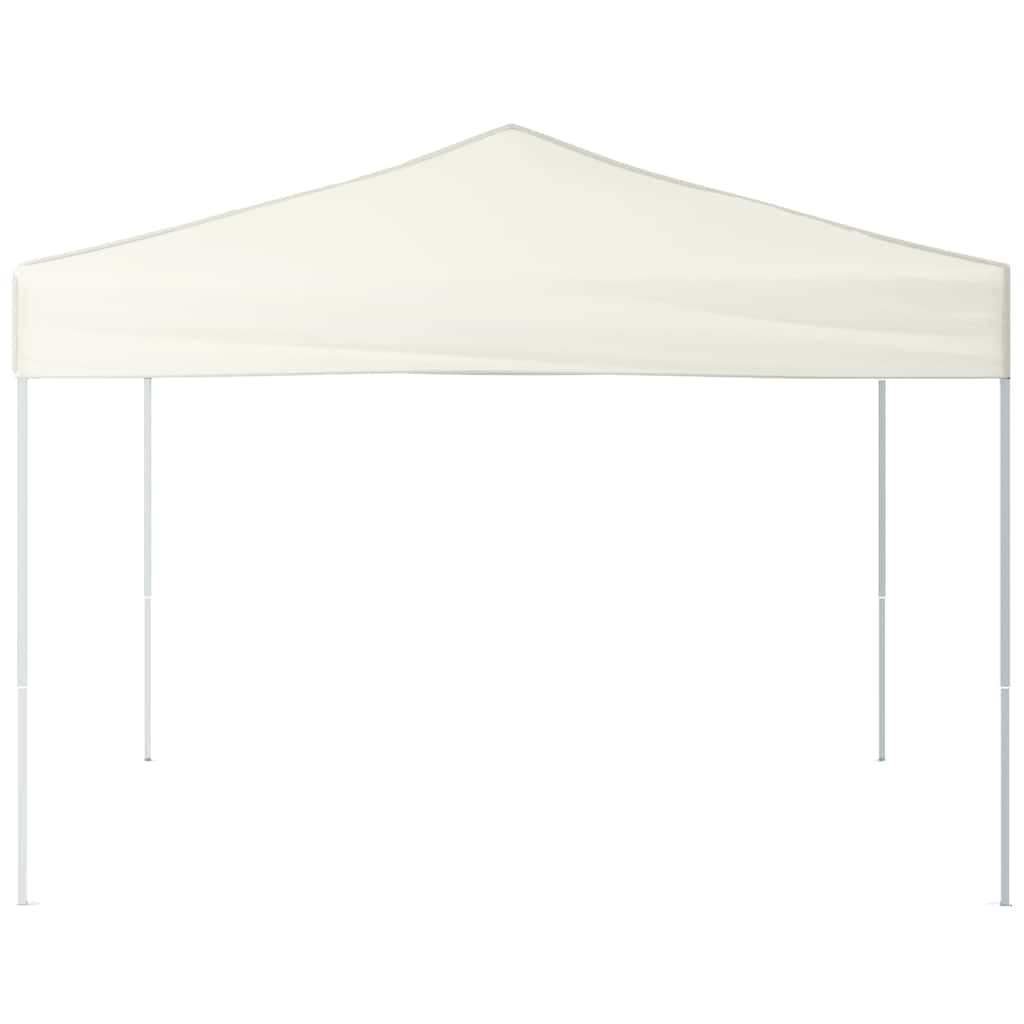 vidaXL Partyzelt Faltbar Creme 3x3 M