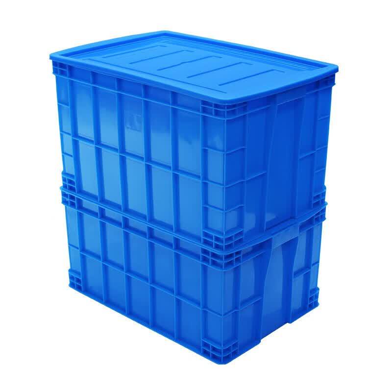 YIDUOMEI Plastic Stackable Storage Box with Lid