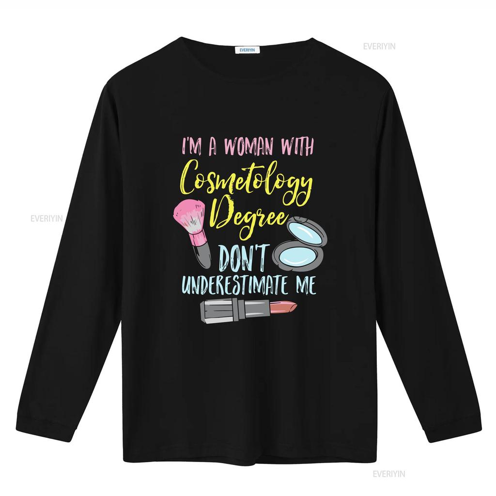 CosmetologisT T Shirt Esthetician Makeup ArtisT Cosmetology Degree Vintage Washed Soft Designer Clothes Casual Stylish
