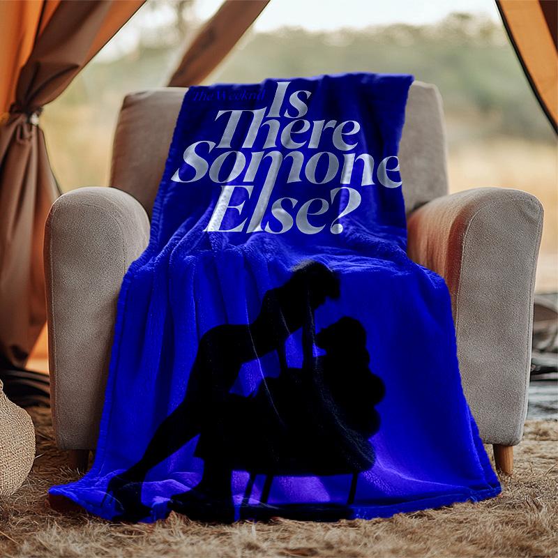 Weeknd Flannel Blanket Soft Warm All-Season Throw, Design for Camping, Car Travel, Hiking Sofa, Bed, Office Perfect Gift for Parties