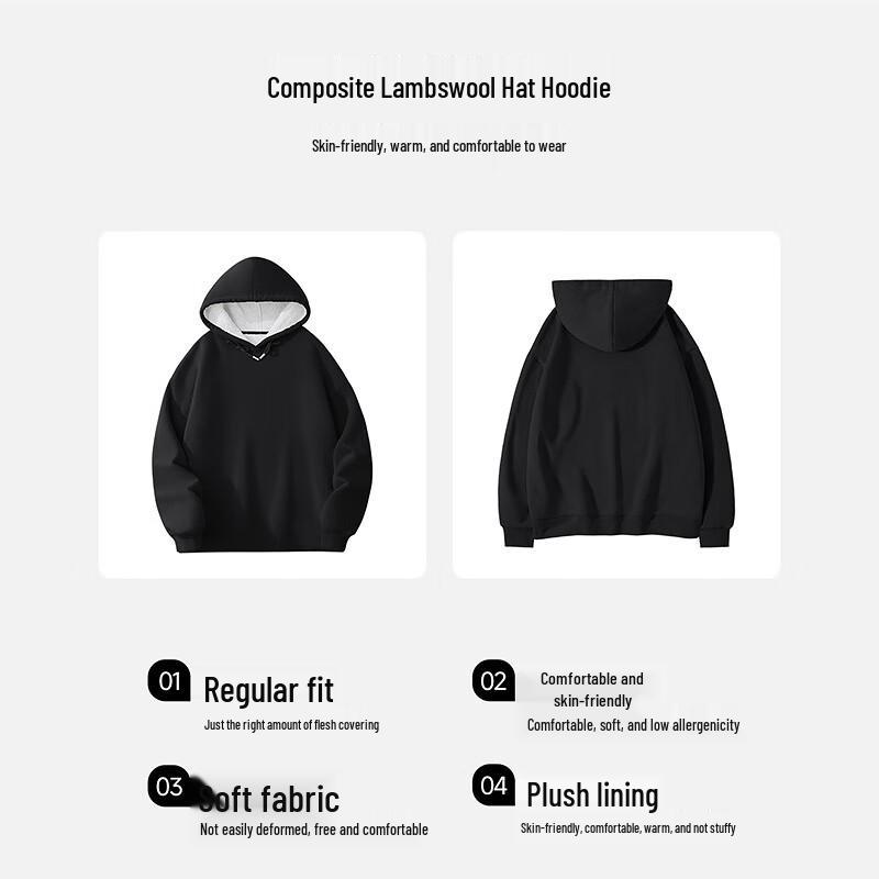 Baleno Women's Thermal Fleece-Lined Hooded Sweatshirt