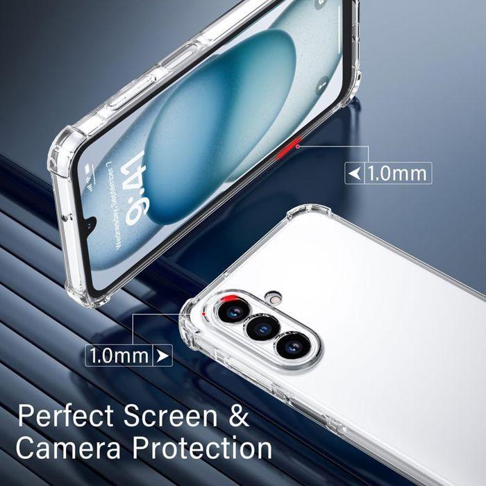 Coque de Protection - BOOLING - Samsung Galaxy A17 4G/5G - Silicone Transparent - Antichoc