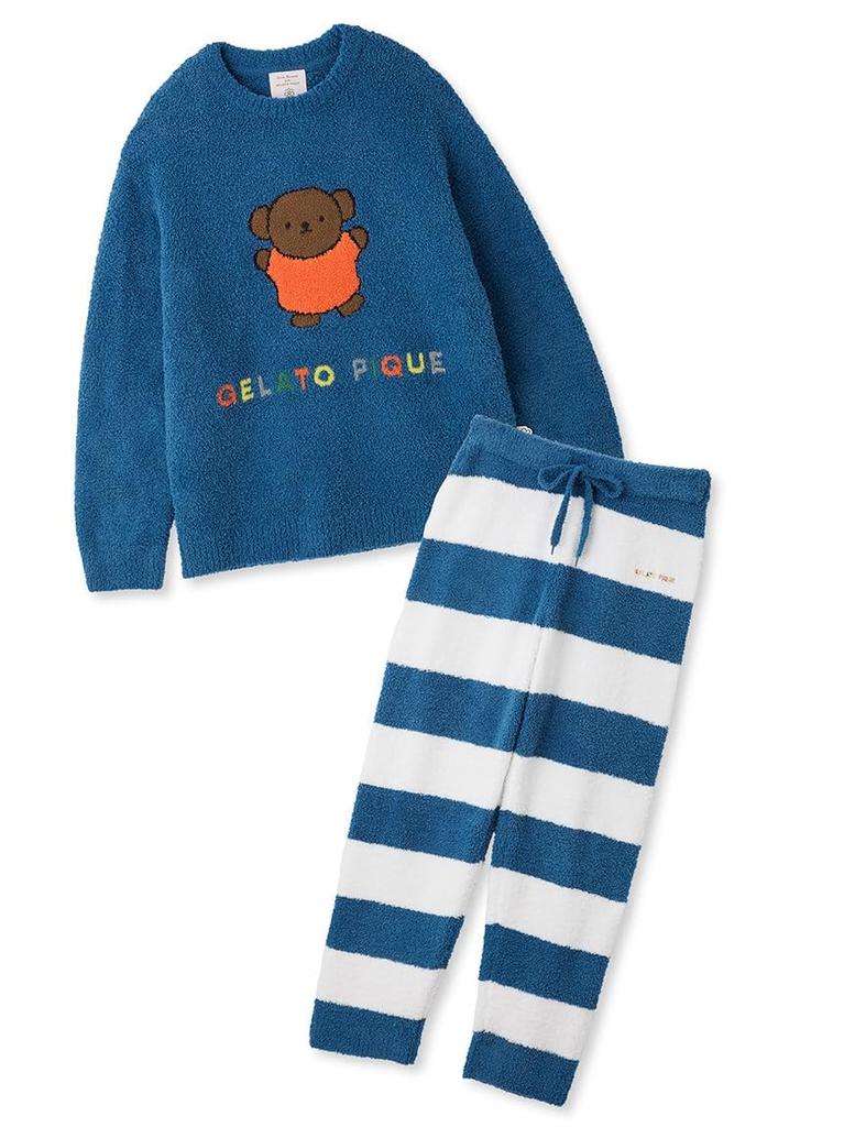 gelato pique DickBruna HOMME Baby Moko Pullover Long Pants Set PMNT244001 Blue & Men's
