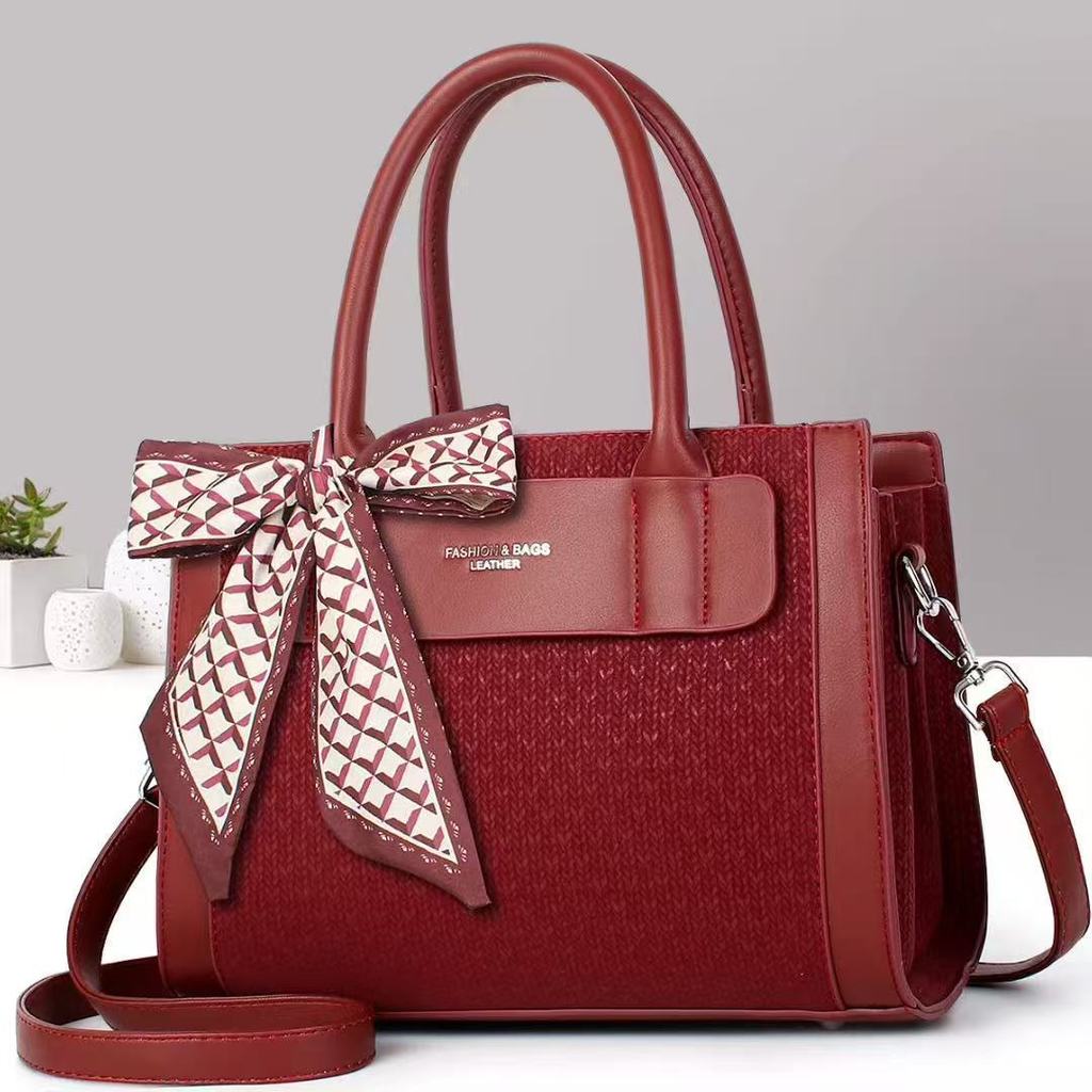 Handbags Pu Leather Casual Tote Bag Large Capacity For Daily Use