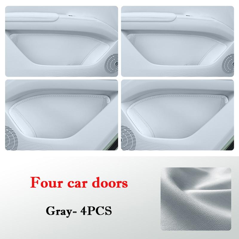 For Xpeng G6 2026 2026 2026 Car Door Slot Storage Box Leather Protective Pad Cover Glove Box Storage Barrel Interior Accessories