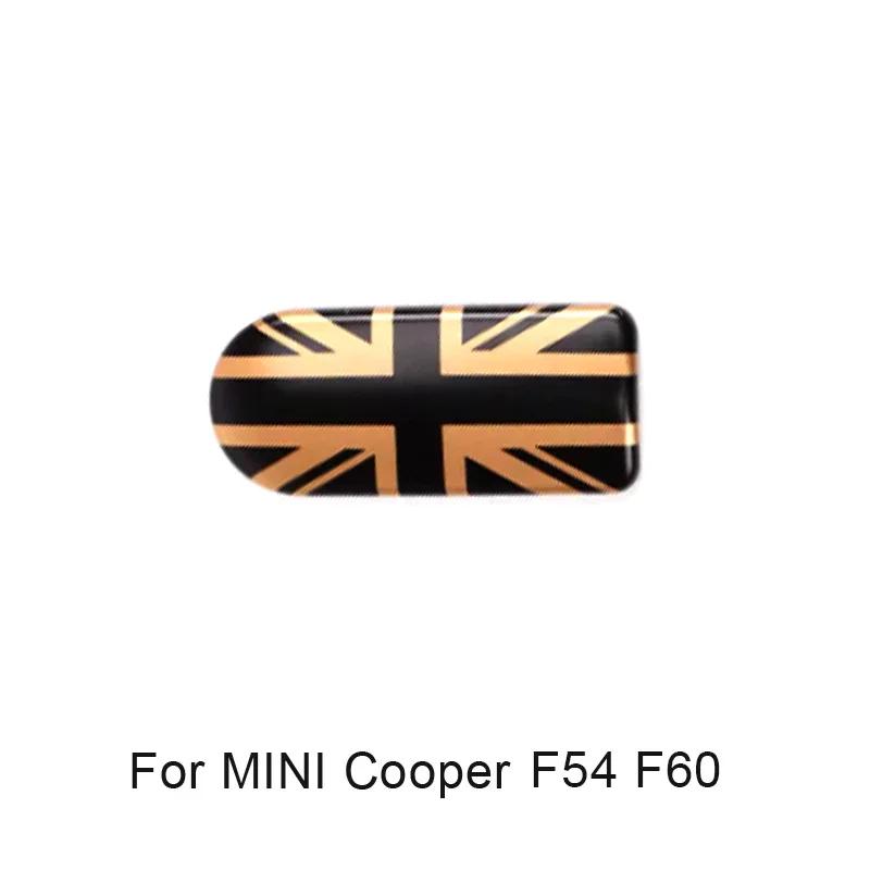 Black Flag Car Glove Box Handle Decorative Storage Box cover Sticker For MINI Clubman COOPER S F55 F56 F57 F54 F60 Car-Styling