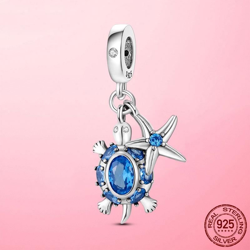 HOT SALE 925 Silver Sparkling Family Tree Dangle Charms Beads Fit Original Women Bracelet Pendant Necklace  Jewelry