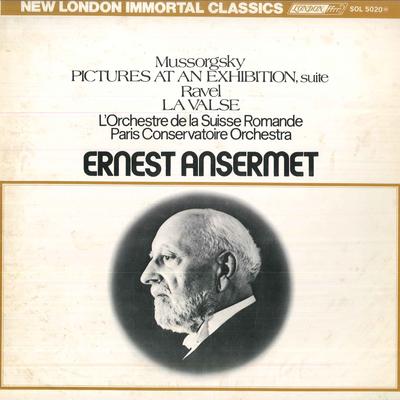 Płyta LP MUSSORGSKY RAVEL L ORCHESTRE DE L Obrazki z wystawy Walc SOL5020M LONDON 1975 Japonia Klasyczna Używana