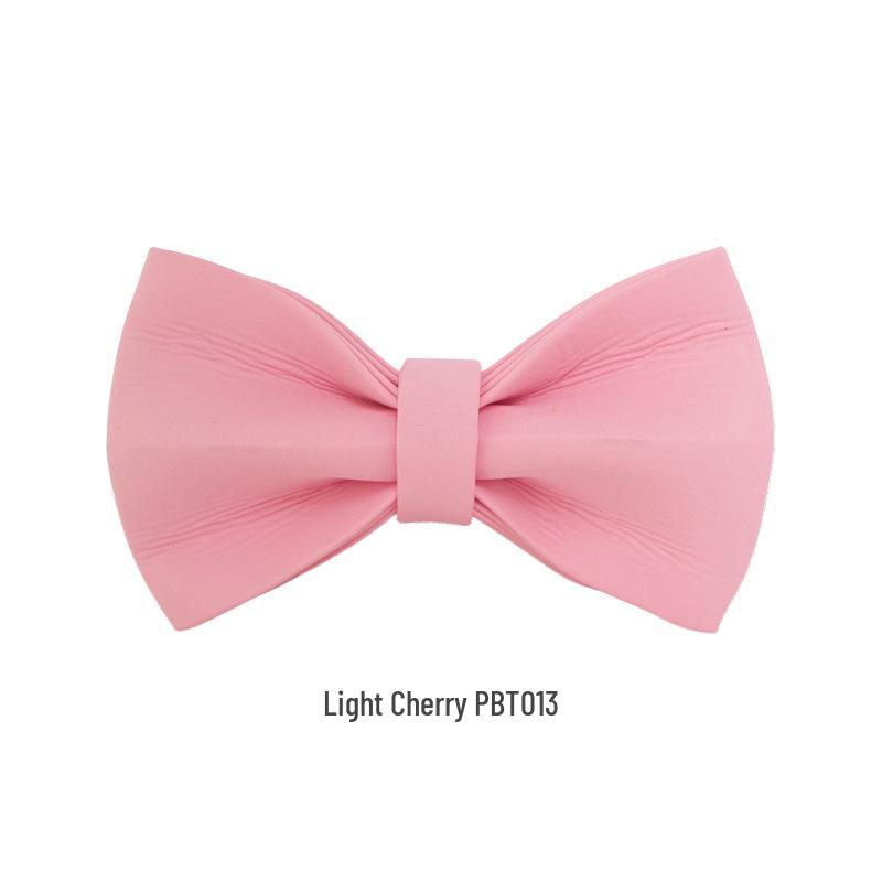 PLATTCO Double Layer Cherry Blossom Bow Tie Pet Collar PBT013 M (10*6cm)