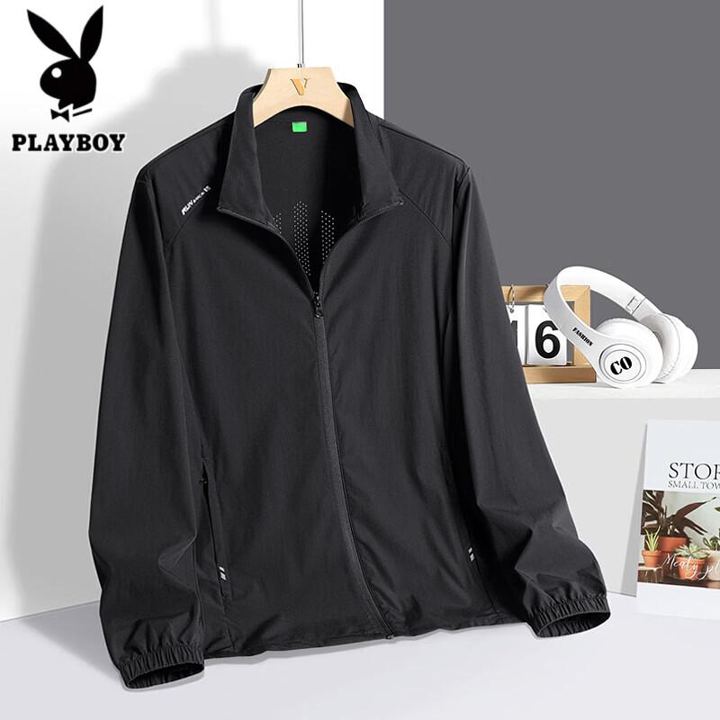PLAYBOY Men s Ice Silk UV Protection Sun Jacket 3XL