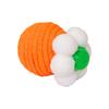 Cotton Rope Cat Toy Interactive Pet Chew Ball for Teeth Cleaning Bite Resistant Kitten Kicker Toy for Indoor Cats Exercise Self Play