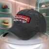 A Stylish Outdoor Vintage Baseball Cap for Unisex with an Edelbrock Racing Print Featuring a Curved Brim And Adjustable Fit Avail