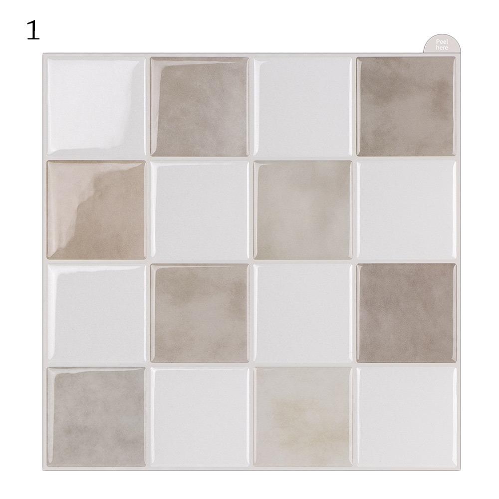 

Водонепроницаемые самоклеящиеся наклейки на плитку, влагостойкая наклейка для плиты, наклейка на стену 1