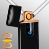 USB Electric Dual Arc Flameless Torch Rechargeable Windproof Cigarette Lighter