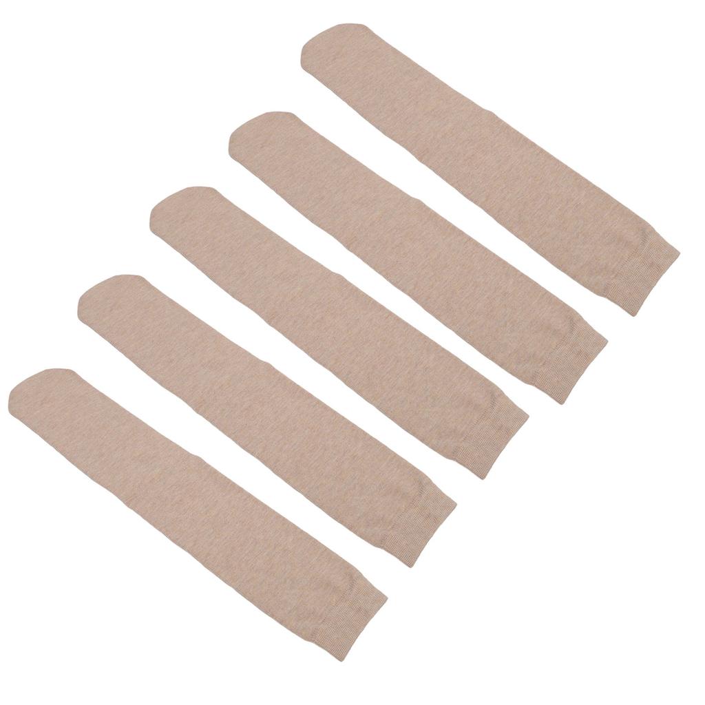5pcs Stump Socks Amputee Soft Thickened Cotton Breathable Prosthetic Limb Socks for Protection XXL