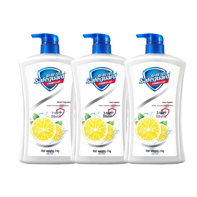 

Safeguard Lemon Fresh Body Wash (3-Pack, 1L each)