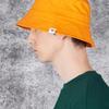 VARZAR Monogram Label Color Bucket Hat Orange